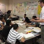 Hispanic Middle School Program visits GVSU Mathematics Department